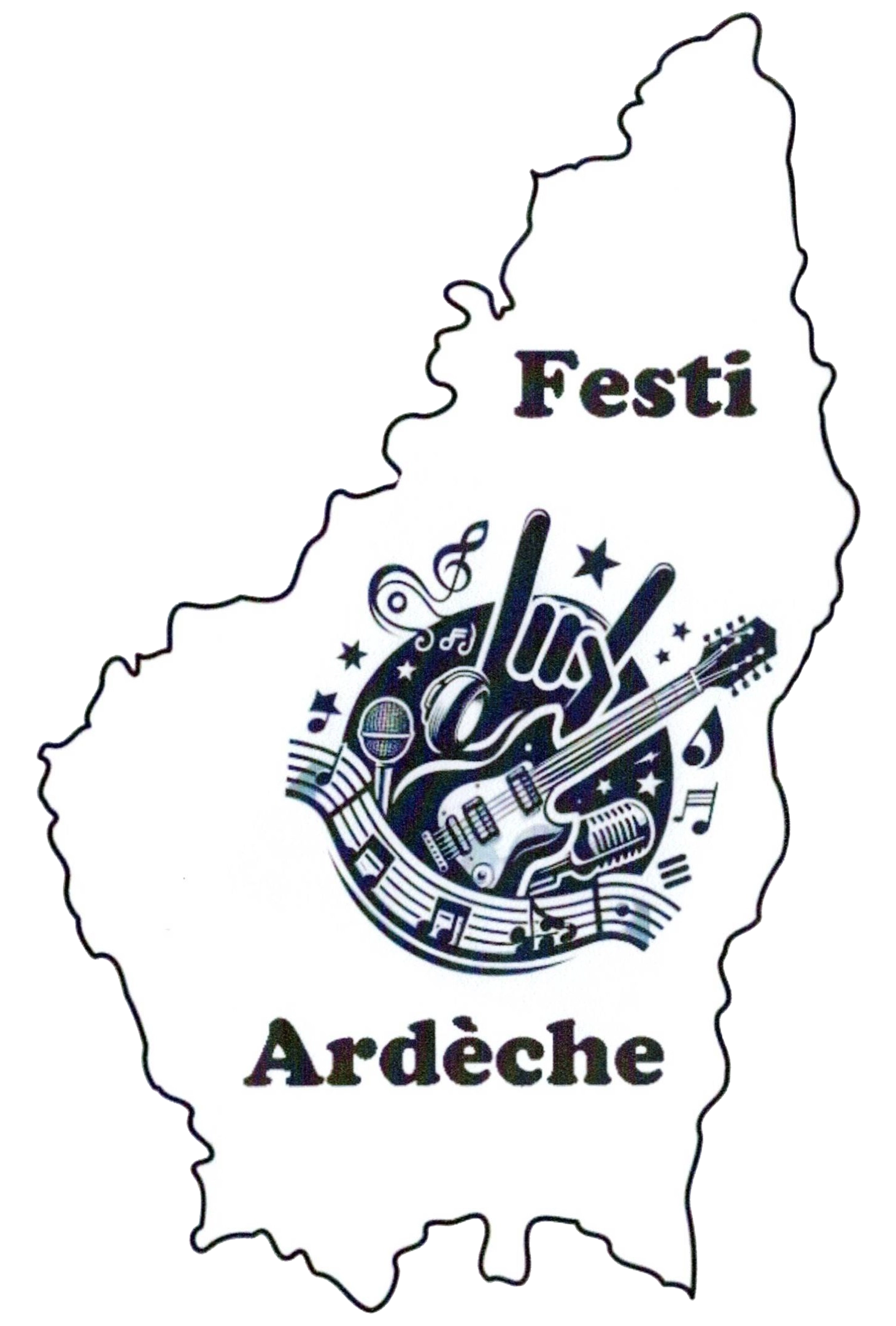 logo festi ardèche detouré